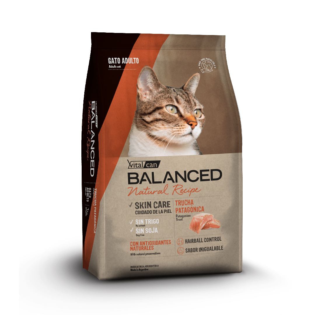 Vitalcan Balanced gato adulto Trucha 15Kg